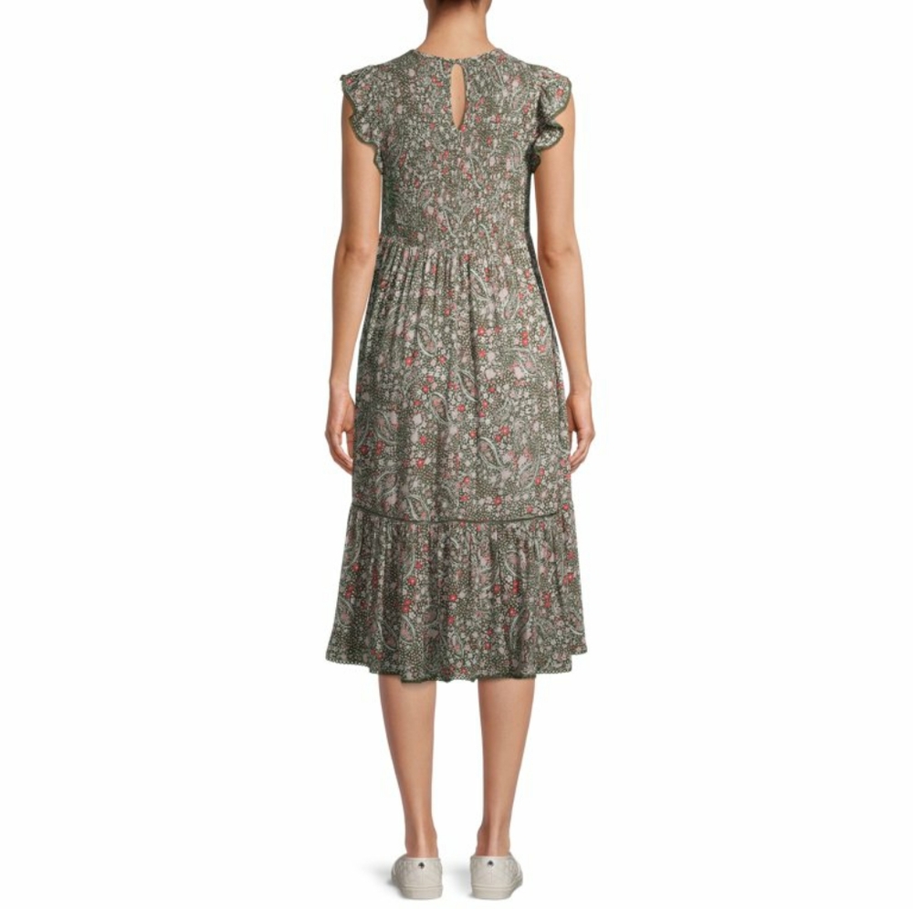 Floral midi dress